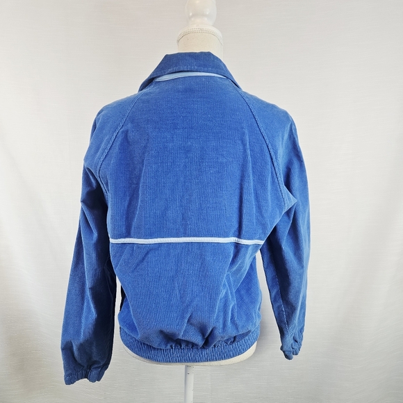 Vintage Wrangler Corduroy Bomber Varsity Jacket size Large - Picture 7 of 9